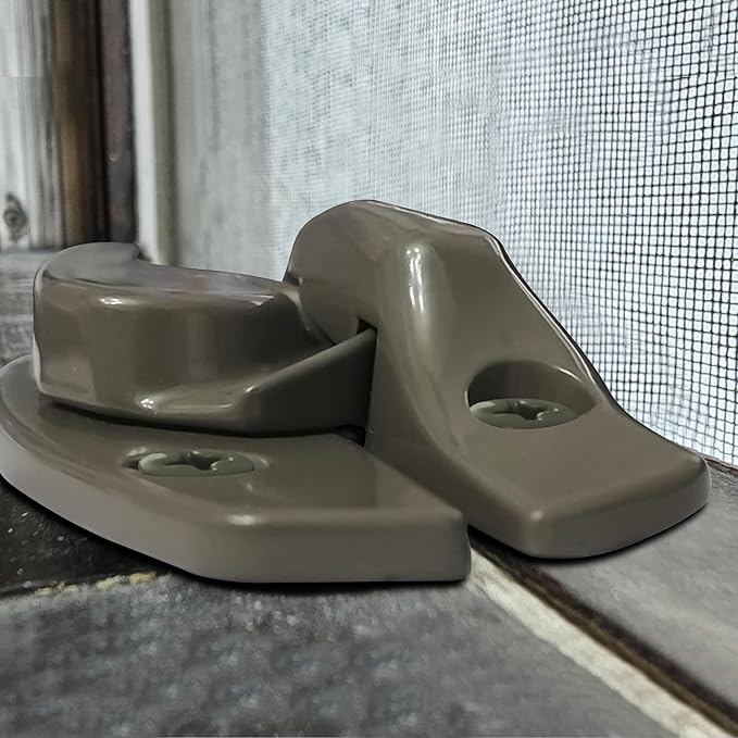 Zinc Sash Lock and Keeper fit for Andersen Sash Lock & Keeper 1968 to Present in Stone Color