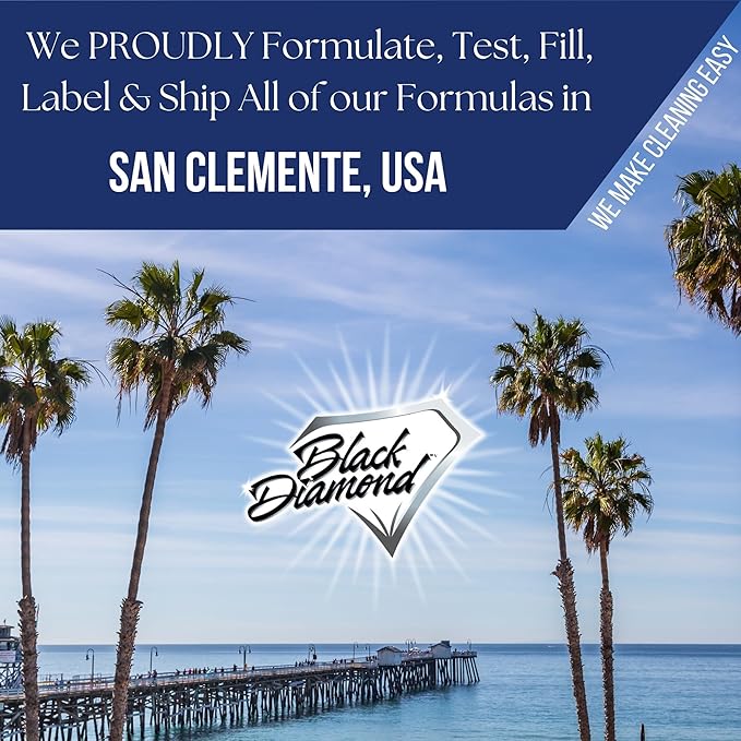 Black Diamond Stoneworks GRANITE PLUS! 2 in 1 Cleaner & Sealer for Granite, Marble, Travertine, Limestone, Ready to Use! 32 Fl Oz