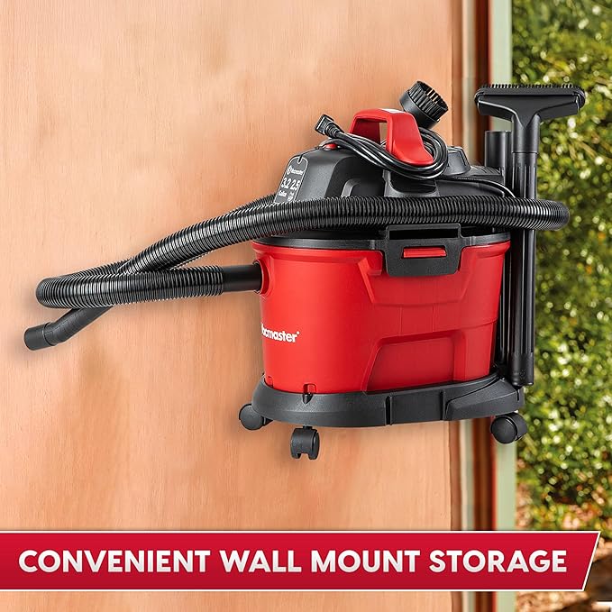 Vacmaster 3.2-Gallon* 2.5 Peak HP Wet/Dry Vacuum – VHB305M 1101