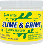 STAR BRITE Slime & Grime Stain Remover - Concentrate Makes 5 Gallons - Remove Tarnish, Rust & Tough Slimy Grimy Stains on Fiberglass, Metal, Wood, Cement, Tile, Decks & More - 16 OZ (094816)
