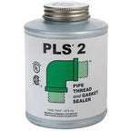 Gasoila Premium Pipe Thread & Gasket Sealer, Lead-Free Non-Hardening Paste, Safe for Iron, Stainless Steel, Plastics, -100 to 600°F, 1 Pint with Brush, for Industrial & High-Pressure Applications