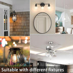 TJOY 6 Pack A19 Vintage LED Edison Bulbs, Dimmable Light Bulb 60W Equivalent, High Brightness 2700K Warm White, 8W E26 Standard Base, 800Lumens, CRI80+, Clear Glass Filament Bulb for Home, Farmhouse