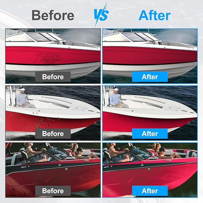 ShangTianFeng 207014 Marine Wood and Fiberglass Primer,32 Fl Oz Brilliant Bright Red+10 Fl Oz diluent, Suitable for use on fiberglass, wood or metal surfaces above the waterline 1 Quarts