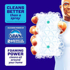 Mr. Clean Magic Eraser Foaming Sponge, All Purpose Cleaner, Dawn Cleaning Power, Ultra Foamy, 5ct