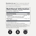 Toniiq 26,000mg 20x Concentrated Extract - 10% Withanolides - Ultra High Strength Ashwagandha Capsules - Wild Harvested in India - Highly Concentrated and Bioavailable Supplement - 90 Veggie Capsules