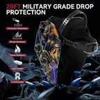 ARCCAPTAIN Auto Darkening Welding Helmet, 3.94"X3.66" Large Viewing Screen True Color Welding Hood with 4 Arc Sensor Solar Powered, Wide Shade 4-5/5-9/9-13 Welding Mask (Godzilla)