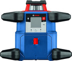 BOSCH GRL4000-80CHVK-S REVOLVE 18V Connected Self-Leveling Horizontal/Vertical Rotary Laser Kit, Includes Tripod, Grade Rod, Receiver, Battery Adapter, 4 D Batteries, Carrying Case, & Accessories