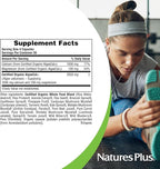 Natures Plus Source of Life Garden Calcium - 120 Vegan Capsules, Pack of 2 - Vegetarian, Gluten Free, Certified Organic - 60 Total Servings