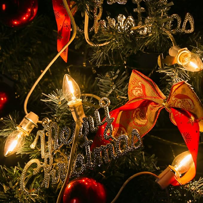 C7 0.6W 2700K Featuring Standard E12 LED Bulb Candelabra Base Replacement Night Light 12 Pack