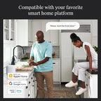 Level Smart Lock+ WiFi Deadbolt - World's Smallest Smart Lock - Apple Home Key & Voice Control - Matte Black