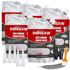 Concrete Crack Filler 5Pcs – Quick-Drying Waterproof Cement Crack Filler Repair Sealant, Concrete Repair Adhesive for Joints, Walls, Sidewalk, and Foundation(Grey)