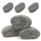 Steel Wool Fill Fabric DIY Kit, Coarse Wire Wool Hardware Cloth, Gap Blocker, Keep Mice Away from Holes/Siding/Pipeline/Vents in Garden, House, 6 Pack × 10FT