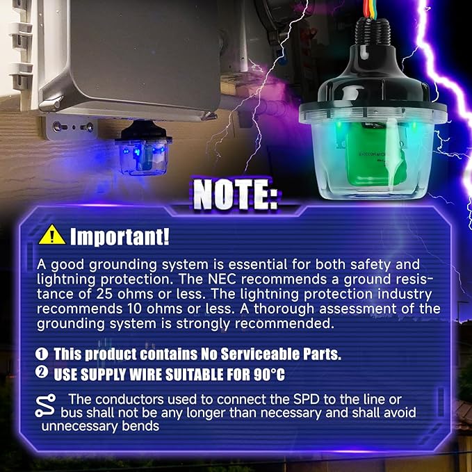 300-DC Surge Protection Device is Designed for Indoor and Outdoor Applications and Suitable Can Protect Wires,Transformers