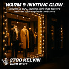 OHLECTRIC 10 Pack - S11 Clear Night Bulbs | Dimmable | 7.5W Incandescent Light Bulb with E26 Medium Base | 40 Lumens Brightness | 2700K Warm White Light for Home Illumination