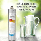 Pentair Everpure PBS-400 Quick-Change Filter Cartridge, EV927086, For Use In Everpure PBS-400 Drinking Water System, 3,000 Gallon Capacity, 0.5 Micron