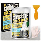 Concrete Crack Filler, 3.3 LB High Elasticity Cement Crack Filler, Gray Self Leveling Concrete Hole Repair, Flexible Liquid Concrete Sealant for Driveway, Walkway, Foundation, Patio, Joint, Outdoor