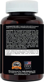 Clinical Daily Regular Cleanse Plus Natural Probiotic - Colon Cleanse & Gut Detox Supplement - Assists with Energy and Constipation Relief - Herbal Dietary Fiber Psyllium Husk Capsules - 180 Count