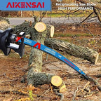 3-Picec 6TPI Pruning Reprocating Saw Blades 15 Inches Curved Edge, Wood Trimming Saw Blades for Tree with Japanese Teeth