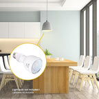 E26 to GU10 Adapter Edison Screw Socket to GU10 Bayonet Base Adapter, Ceramic Socket Converters for LED Bulb, LED Spot Light, 10W - 6 Pack