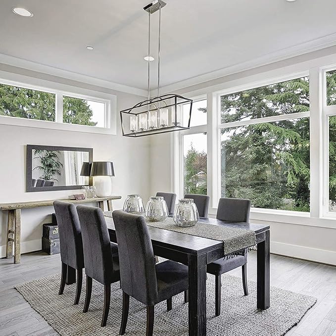 E26 Led Bulb 60 Watt Dimmable Edison Led Tube Bulbs 5000k Cool White Incandescent Tubular Light Bulb 6W Equivalent Clear Glass E26 Base Lamp Bulb for Display Cabinet Showcase Piano,6 Pack