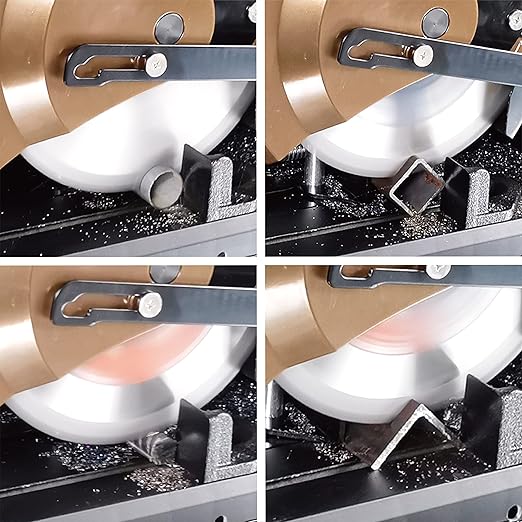 TWIN-TOWN 14-Inch 72 Teeth Dry Cut Steel and Ferrous Metal Cermet Saw Blade with 1-Inch Arbor