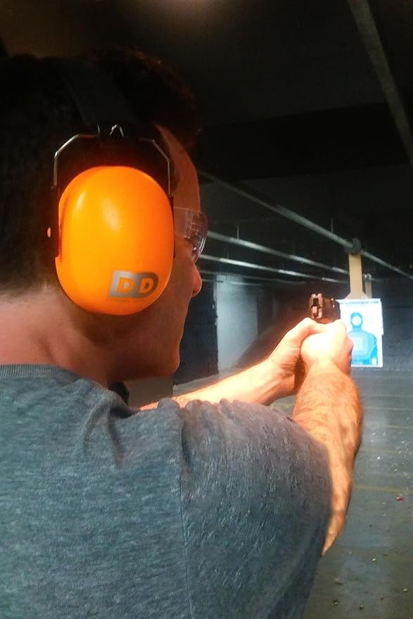 DECIBEL DEFENSE Professional Safety Ear Muffs 37dB NRR - The HIGHEST Rated & MOST COMFORTABLE Ear Protection For Shooting & Industrial Use - THE BEST HEARING PROTECTION GUARANTEED