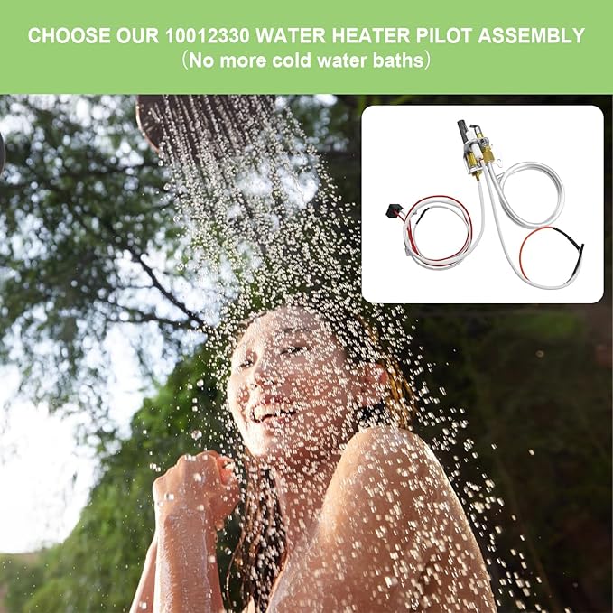 100112330 Water Heater Parts Assembly-Upgrade Replacement for 9007876 9007877 Thermopile | Compatible with Whirlpool 300 & 301 Series,A.O.Smith, American,State,Kenmore,Reliance Gas Water Heaters