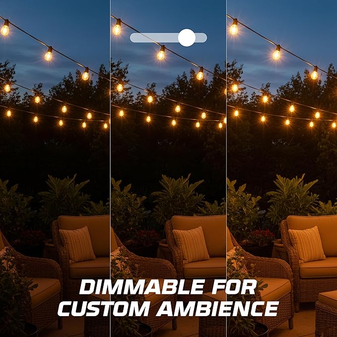 OHLECTRIC 10 Pack - S11 Clear Night Bulbs | Dimmable | 7.5W Incandescent Light Bulb with E26 Medium Base | 40 Lumens Brightness | 2700K Warm White Light for Home Illumination