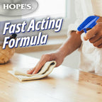 HOPE'S Perfect Kitchen Cleaner Spray - 32 Oz No-Residue All Purpose Cleaning Spray - Multisurface Degreaser for Counters, Stoves, Microwaves, and More - Pet and Home Safe - Pack of 12