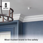 First Alert SM210M, 10-Year Sealed Battery Micro Smoke Alarm, 1-Pack