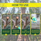 Tree Wound Sealer-500g Tree Wound Dressing for Damaged Trees Bark Repair Pruning Seal/Bonsai Cutting Paste Tree Trunk Paint Protection Grafting Wax for Effective Tree Wound Repair-Brown