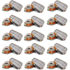 6001 Activated Carbon Filter Cartridges Replacement for Gas Respirator, Filter Cartridges Suitable for 6100/6200/7501/7502/6502/6800 30PCS(15Pack)