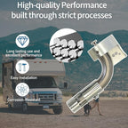 91638 Main Burner Tube Compatible with Atwood 6-Gallon Water Heaters Models G6A-8E, G6A-6E, GCH6-4E, GH6-6E, GCH6A-7E, GC6AA-10E Main Burner, Replaces# 91638