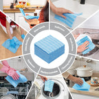 Disposable Dish Cloths,Multi use Reusable Cleaning Cloth,Machine Washable J Cloth,Heavy Duty Handy Cleaning Wipes 11.8" X 19.6" (100 Count)