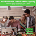 BUBO G9 LED Bulb 5000K Daylight 430 Lumens, 3W Equivalent 40W T4 G9 Halogen Replacement, 360°Beam Angle 120V Non-Dimmable No-Flicker G9 Light Bulbs for Crystal Chandelier Lighting, 10 Pack