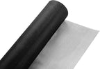 Fiberglass Screen Roll 48" x 100' A Continuous Roll UV Protection Install and Repair Door and Window Screen(48" x 100', Black)