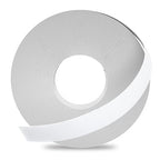 GSCIT Club White Edge Banding, 13/16 inch x 50ft Melamine Edge Banding with Hot Melt Adhesive Preglued Cabinet Edge Banding Flexible White Veneer Edging