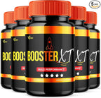(5 Pack) Booster XT for Men, Booster XT Capsules, Premium Formula Vitamin Supplement Support Energy Peak Performance Multivitamin Pastillas Capsulas BoosterXT Boost XL (300 Capsules)