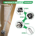 for AO Smith100108283 Water Heater Element 4500W 240V,for ECT 52 55 66 80 120,ECS 30 40 50,ECLN ELJN ECJN 40,ECL 30 50, E6 Electric Water Heaters, Replace100108284 9000092015 9000092045