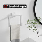 10-Pieces Brushed Nickel Bathroom Accessories Set, 23.6 Inch Bath Towel Bar Set, Stainless Steel Bathroom Hardware Set, Towel Racks for Bathroom Wall Mounted.