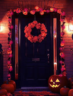 Abeja 25 Pack G40 Replacement Light Bulbs, Black Halloween Bulbs, G40 String Light Replacement Bulbs, 5W Dark Purple Bulb for Indoor Outdoor Patio String Lights, E12/C7 Base