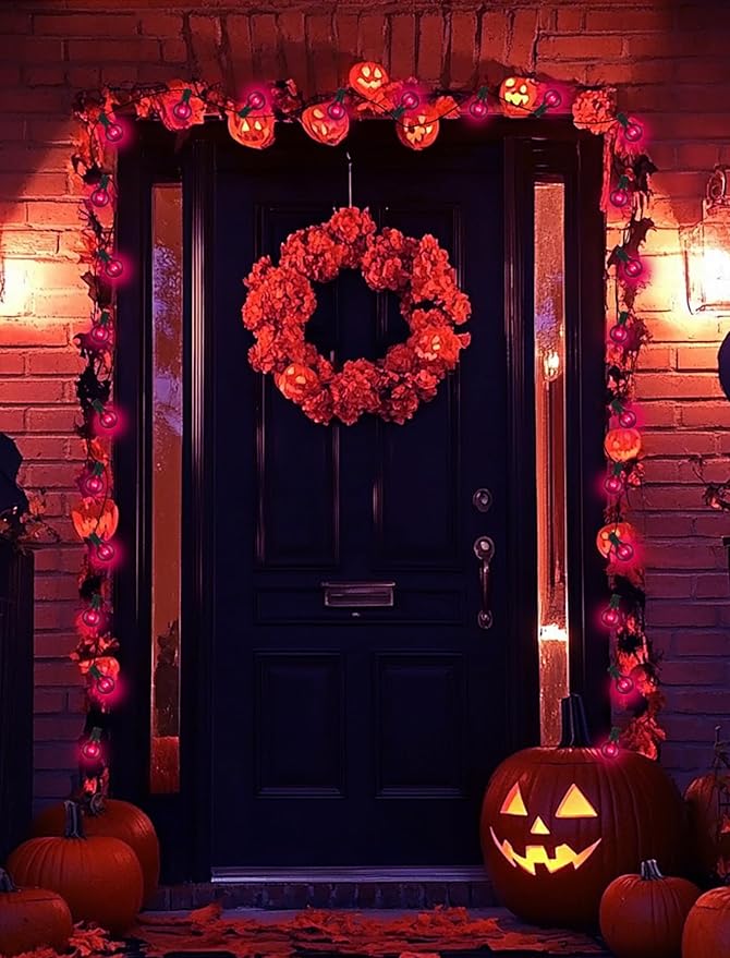 Abeja 25 Pack G40 Replacement Light Bulbs, Black Halloween Bulbs, G40 String Light Replacement Bulbs, 5W Dark Purple Bulb for Indoor Outdoor Patio String Lights, E12/C7 Base