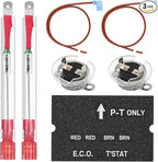 RV Water Heater Thermal Cutoff Kit with ECO Thermostat Assembly Kit, Replacement Part for Atwood 91447 93866 RV Camper Water Heater Tank Repair