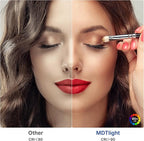 12 Pack 4 Inch LED Recessed Ceiling Light with Night Light| 5CCT Dimmable 2700K-5000K| RA90 750LM 9W 120V| Ultra-Thin High Brightness Canless Wafer Downlight with Junction Box| IC ETL FCC