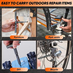 Saker 42 in 1 Magnetic Screwdriver Set, Multi Bit Ratchet Screwdriver Set with T Handle & Storage Case for Furniture, Computer, Bicycle, Electronic Repair and DIY Gifts Orange