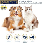 Rx Vitamins Rx Biotic - Probiotic Powder for Dogs and Cats - Cat Digestive Support & Probiotic for Dogs Gut Health - Cat Probiotics for Indoor Cats - Dog Probiotics for Digestive Health - 2.12oz