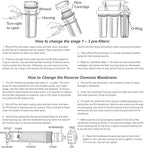 iSpring F15D150 2-Year Replacement Filter Set for 5-Stage 150 GPD RODI Water Filtration Systems, Fits iSpring RCC1D & RCC1DP, 15 Count (Pack of 1)