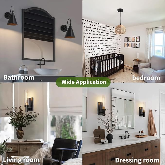 E26 Dimmable Led Tubular Light Bulbs, 60 Watt Equivalent,8.9 inch T10 Long Edison Bulbs, 6W 2700K Warm White 600LM Dimmable Warm Light, Vintage Clear Tube Edison Bulbs for Desk Lamps,Wall Sconces