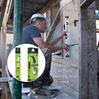 Kapro - 705 Eagle Box Level - OPTIVISION & Plumb Site - Features 2% Gradient, Acrylic Vials, and Wall-Grip - For Masonry and Concrete Jobs - VPA Tested - 72 Inch