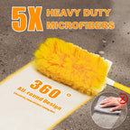 JEHONN Duster Refills for Swiffer 20 Counts, 360 Degree Heavy Duty Dusting Kit with 1 Extendable Handle + 1 Short Handle, Multi-Surface Dust Cleaning Tool for Blinds Bookshelf Furniture Electronics